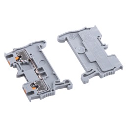 5 pcs - Phoenix Contact PT 1.5/S Series Grey Feed Through Terminal Block, 0.14 - 1.5mm², Single-Level, Push In