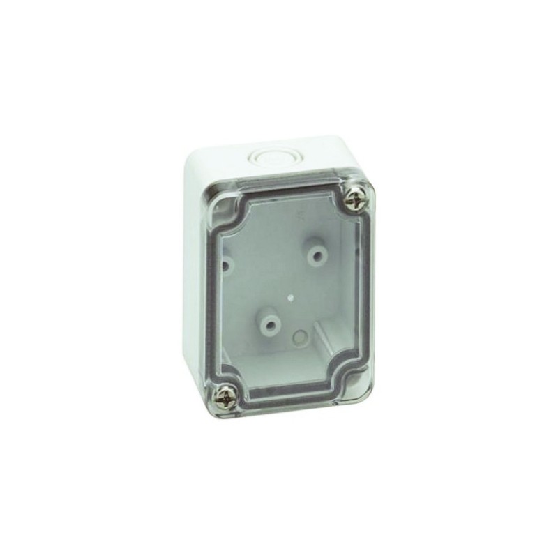 1 pcs - Spelsberg TK PC Series Grey Polycarbonate Enclosure, IP66, Transparent Lid, 65 x 50 x 35mm