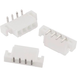 5 pcs - Wurth Elektronik WR-MPC4 Series Right Angle PCB Header, 2 Contact(s), 4.2mm Pitch, 1 Row(s)