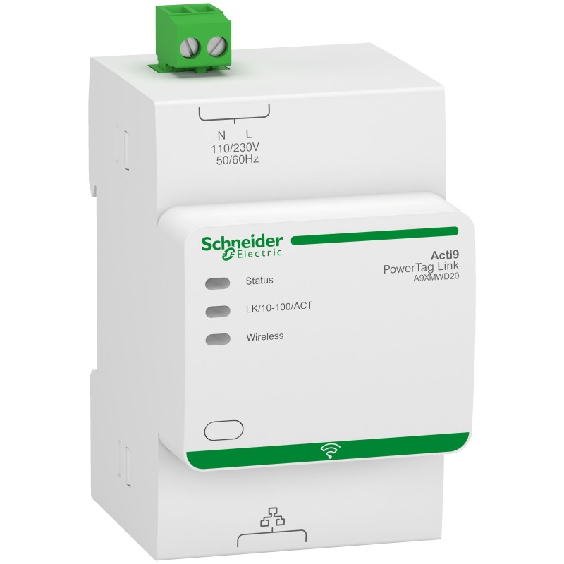 1 pcs - Schneider Electric, Acti 9, 2A, POWERTAG, 5W, Wireless