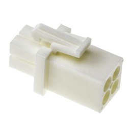 5 pcs - TE Connectivity Wire to Wire Connector Plug, 9A, 600 V ac