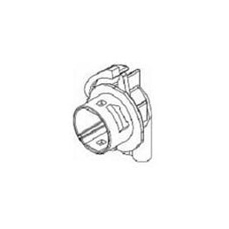 1 pcs : 12160395 - Automotive Connectors 3P F LAMP SCKT WEDGE MED. GRAY