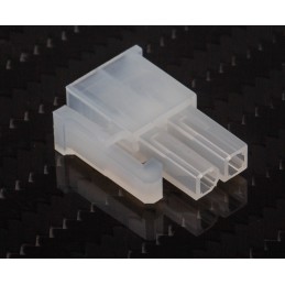 5 pcs - Molex, Mini-Fit Jr Receptacle Connector Housing, 4.2mm Pitch, 2 Way, 2 Row