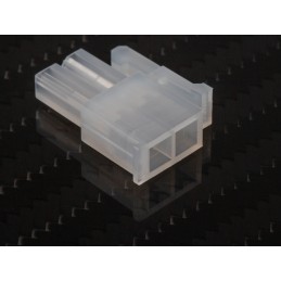 5 pcs - Molex, Mini-Fit Jr Receptacle Connector Housing, 4.2mm Pitch, 2 Way, 2 Row