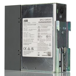 1 pcs - ABB CP-C.1 Switch Mode DIN Rail Power Supply, 85 - 264V ac ac, dc Input, 24V dc dc Output, 5A Output, 120W