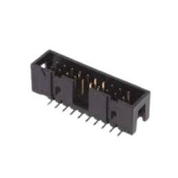 5 pcs - Amphenol ICC Quickie Series Surface Mount PCB Header, 20 Contact(s), 2.54mm Pitch, 2 Row(s)