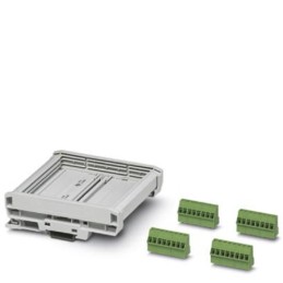 1 pcs - Phoenix Contact DIN Rail Enclosure Enclosure Type UM-BASIC Series , 127.8 x 120 x 40mm, Polyamide, PVC DIN Rail