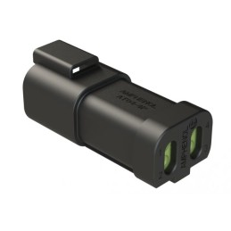 5 pcs - Amphenol Industrial, AT Cable connector Plug 4 Way, Crimp Termination