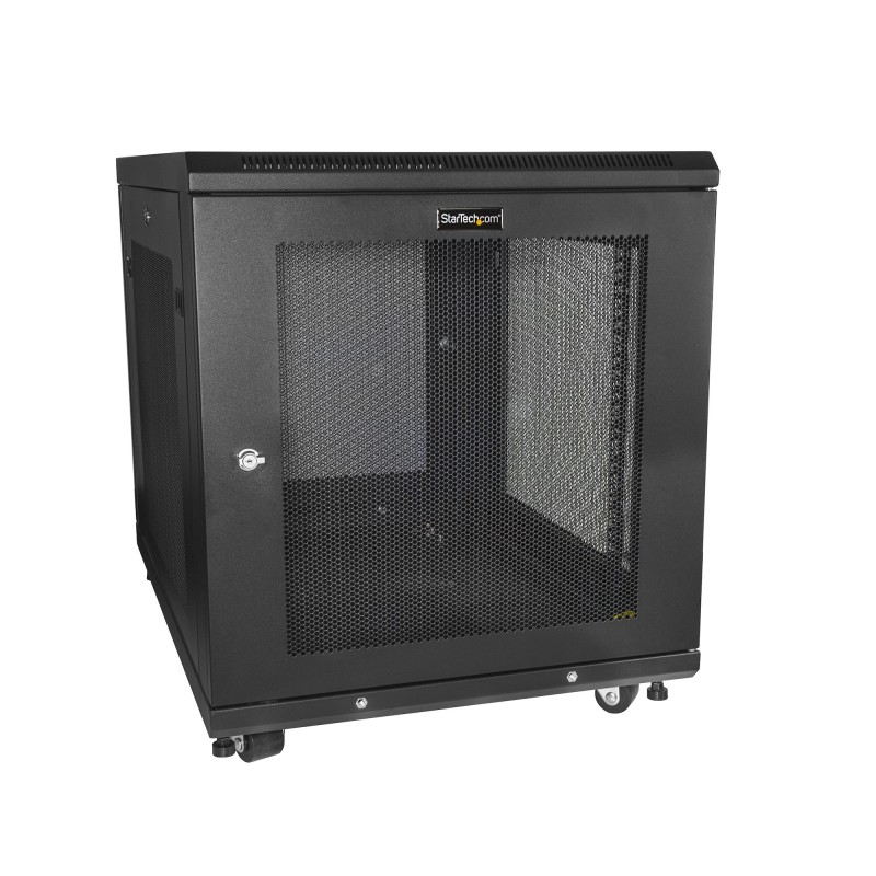 1 pcs - StarTech.com 12U-Rack Server Cabinet, Medium Cabinet, 854 x 640 x 600mm
