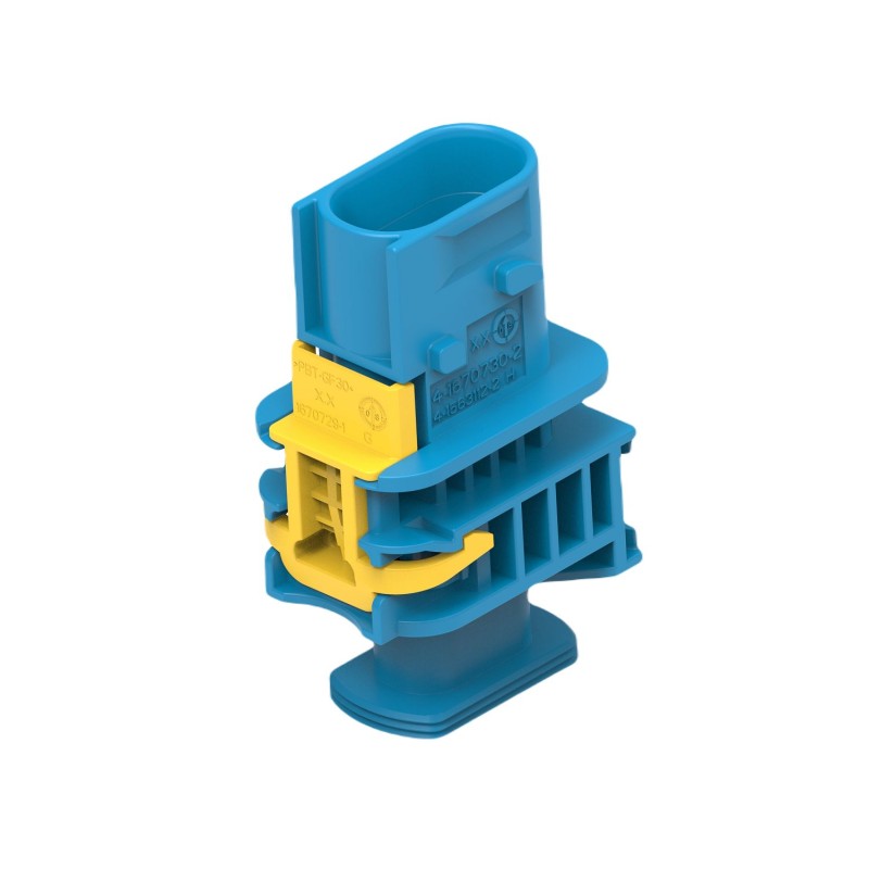 5 pcs - TE Connectivity, Heavy Duty Sealed Connector Series Automotive Connector Plug 3 Way