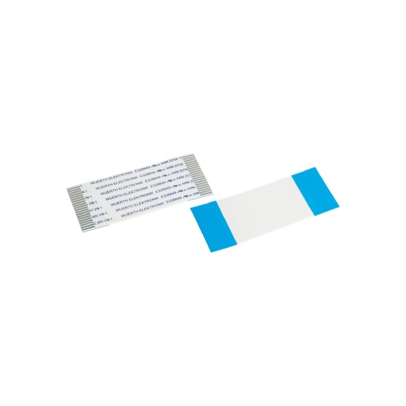 5 pcs - Wurth Elektronik WR-FFC Series FFC Ribbon Cable, 20-Way, 1mm Pitch, 200mm Length