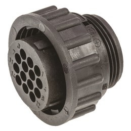 1 pcs - TE Connectivity Circular Connector, 14 Contacts, Cable Mount, Socket, Female, CPC Series 1 Series
