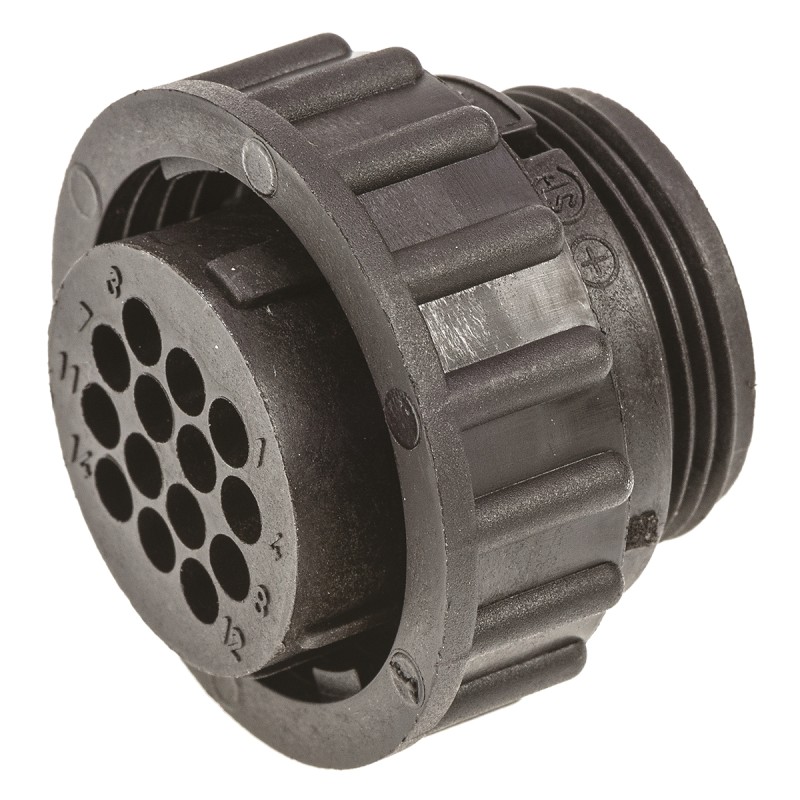 1 pcs - TE Connectivity Circular Connector, 14 Contacts, Cable Mount, Socket, Female, CPC Series 1 Series