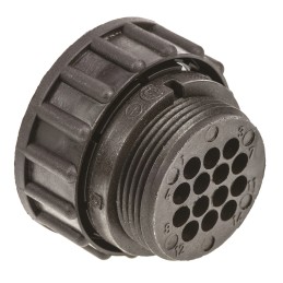 1 pcs - TE Connectivity Circular Connector, 14 Contacts, Cable Mount, Socket, Female, CPC Series 1 Series