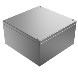 1 pcs - Rose Stainless Steel Enclosures Series Stainless Steel Wall Box, IP66, 300 mm x 300 mm x 161mm