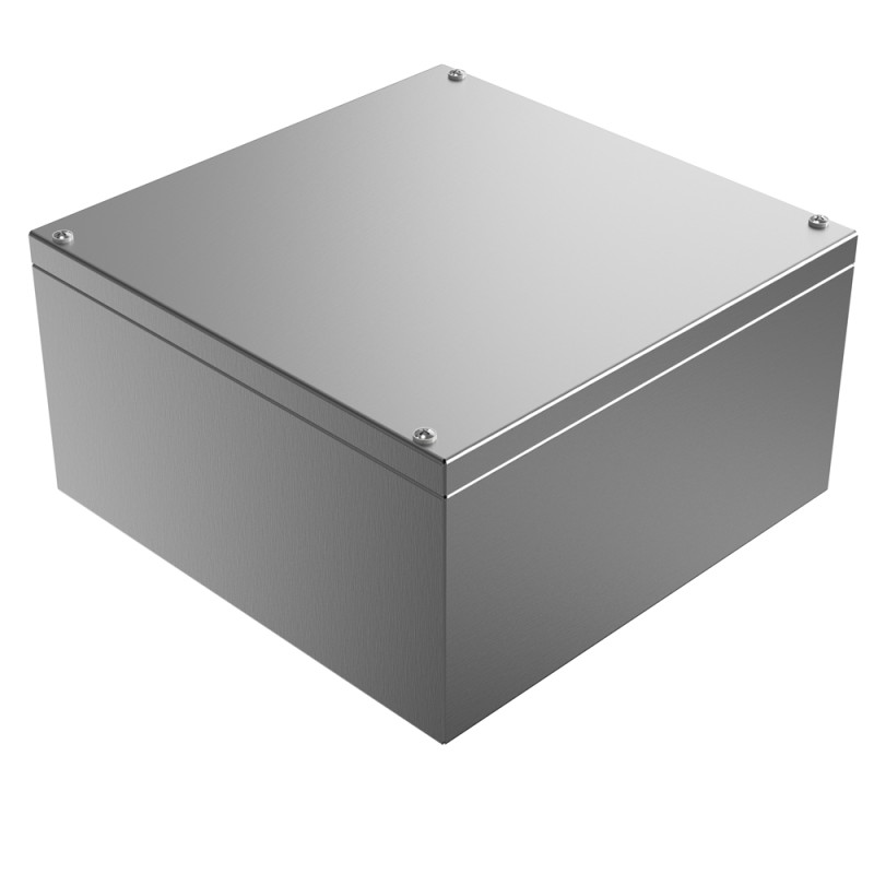 1 pcs - Rose Stainless Steel Enclosures Series Stainless Steel Wall Box, IP66, 300 mm x 300 mm x 161mm