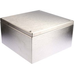 1 pcs - Rose Stainless Steel Enclosures Series Stainless Steel Wall Box, IP66, 300 mm x 300 mm x 161mm