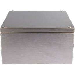 1 pcs - Rose Stainless Steel Enclosures Series Stainless Steel Wall Box, IP66, 300 mm x 300 mm x 161mm