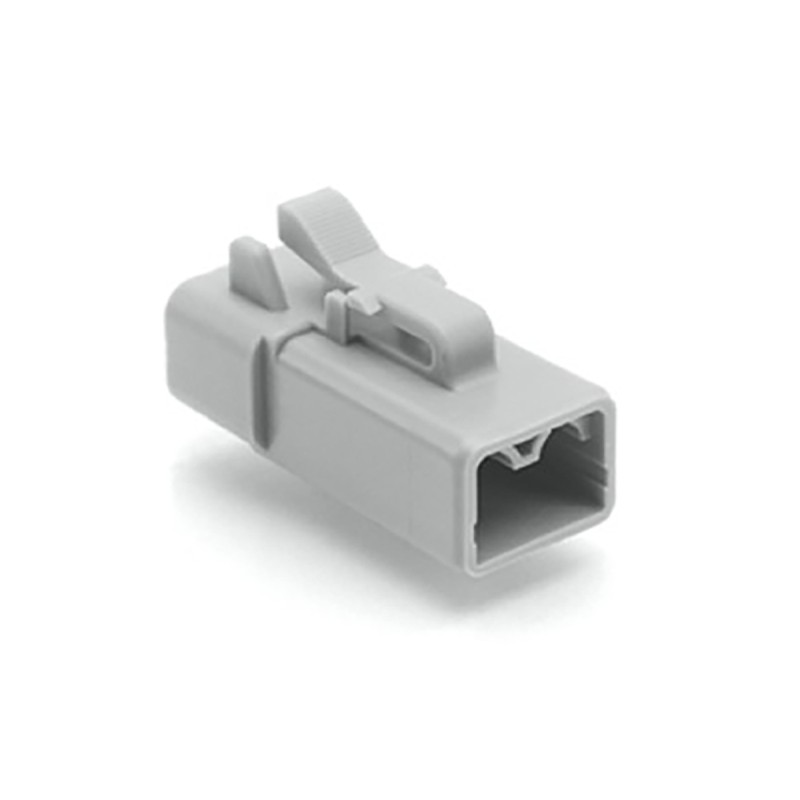 2 pcs - Amphenol Industrial, ATP Automotive Connector Socket 2 Way, Crimp Termination