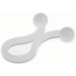 1 Bag of 50 - RS PRO Natural Nylon Twister Clip, 7mm Max. Bundle