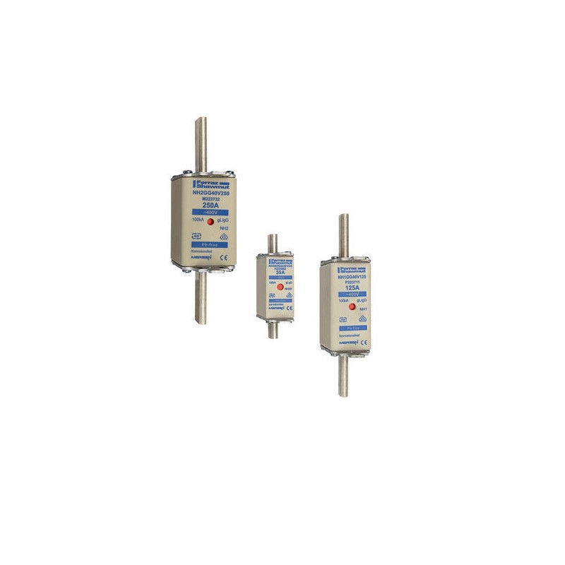 1 pcs - Mersen 160A NH Fuse, NH 1, 400V ac