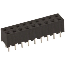 5 pcs - Hirose A3C Series Straight Through Hole Mount PCB Socket, 18-Contact, 2-Row, 2mm Pitch, Solder Termination