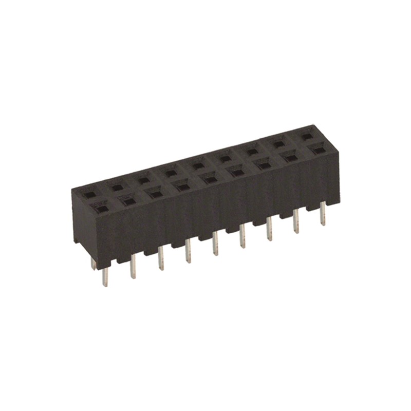 5 pcs - Hirose A3C Series Straight Through Hole Mount PCB Socket, 18-Contact, 2-Row, 2mm Pitch, Solder Termination