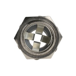 1 pcs - Lapp SKINTOP Series Metallic Nickel Plated Brass Cable Gland, PG9 Thread, 3mm Min, 8mm Max, IP68
