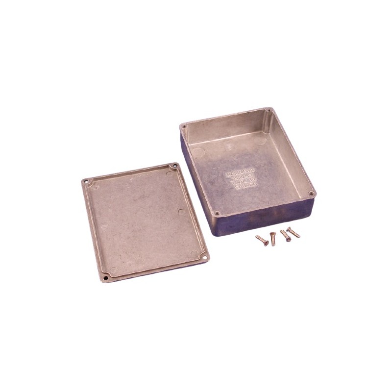 1 pcs - Hammond 1590 Series Die Cast Aluminium Alloy Enclosure, IP55, 112 x 60 x 42mm