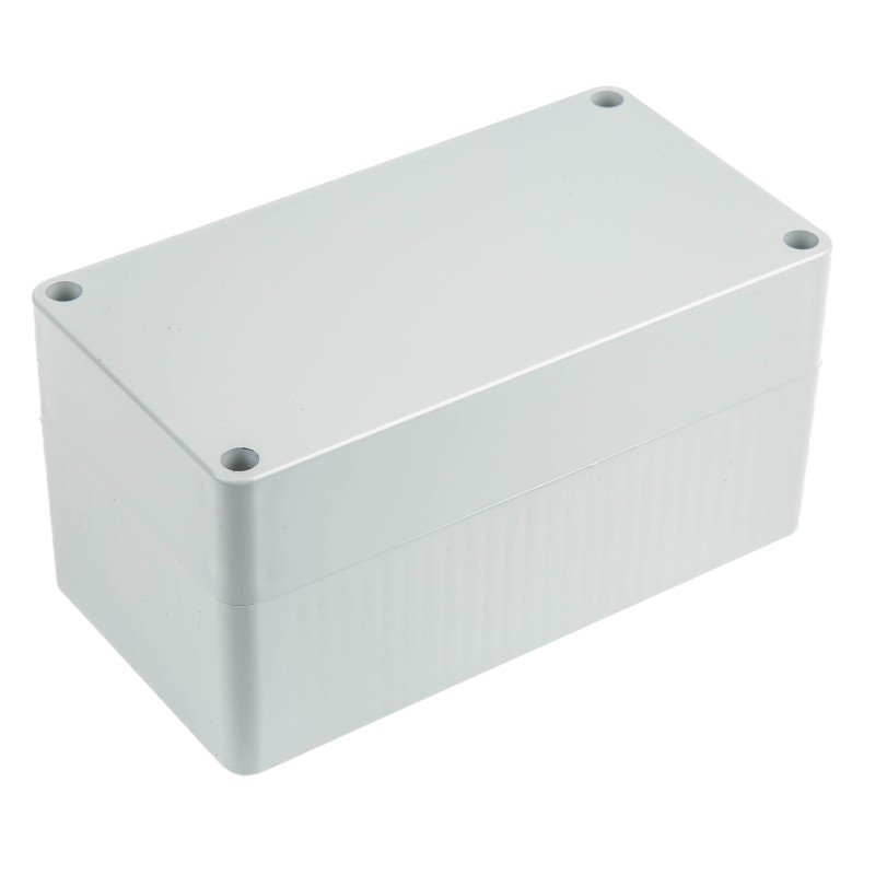 1 pcs - CAMDENBOSS 2000 Series Grey ABS Enclosure, IP54, Grey Lid, 150 x 80 x 76mm