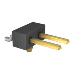 5 pcs - Samtec TSM Series Vertical Surface Mount Pin Header, 2 Contact(s), 2.54mm Pitch, 1 Row(s), Unshrouded