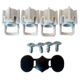 1 pcs - Schneider Electric Accessory Kit for Use with Enclosure Accessories, 500x40x27mm