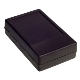 1 pcs - RS PRO Black ABS Enclosure, IK05, 104.55 x 63.5 x 27.95mm