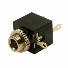 5 pcs - RS PRO Jack Connector 3.5 mm PCB Mount Mono Socket, 2Pole