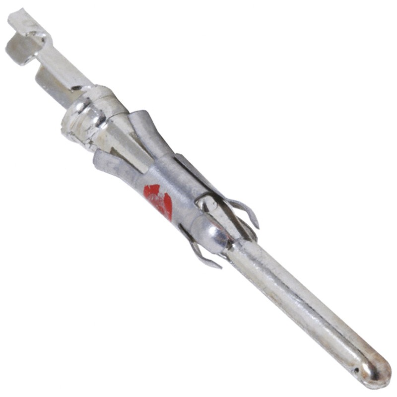 5 pcs - TE Connectivity Type III+ Series Male Crimp Terminal, 26AWG Min, 24AWG Max