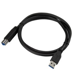 1 pcs - StarTech.com USB 3.0 Cable, Male USB A to Male USB B Cable, 1m