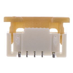 5 pcs - Molex, Easy On, 52559 0.5mm Pitch 6 Way Straight Female FPC Connector, ZIF Bottom Contact