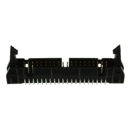 1 pcs - TE Connectivity AMP-LATCH Series Straight Through Hole PCB Header, 40 Contact(s), 2.54mm Pitch, 2 Row(s), Shrouded