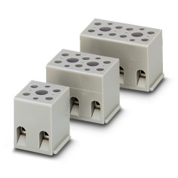 5 pcs - Phoenix Contact UK Series G 5/ 6-EX Non-Fused Terminal Block, 6-Way, 30A, 24 - 12 AWG Wire, Screw Down