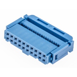 50 pcs - TE Connectivity 20-Way IDC Connector Socket for Cable Mount, 2-Row