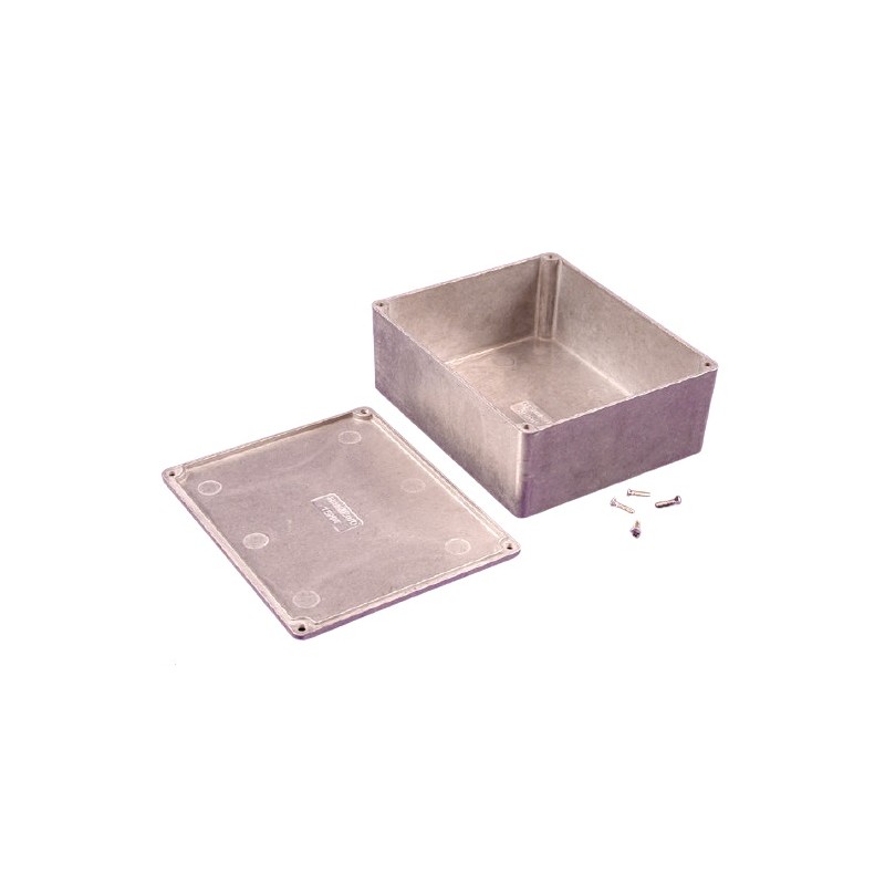 1 pcs - Hammond 1590 Series Die Cast Aluminium Alloy Enclosure, IP54, 145 x 121 x 56mm