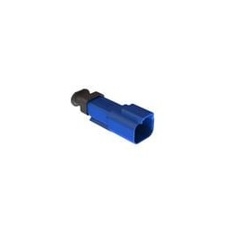 1 pcs : AT04-2P-SR02BLU - Automotive Connectors 2 Position, Receptacle, Pin, SR02 Strain Relief (Reduced Diameter Seal), Blue Bo