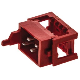 5 pcs - TE Connectivity 4-Way IDC Connector Plug for Cable Mount, 2-Row