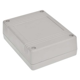 1 pcs - RS PRO Light Grey Polycarbonate Enclosure, IP54, 120 x 90 x 38mm