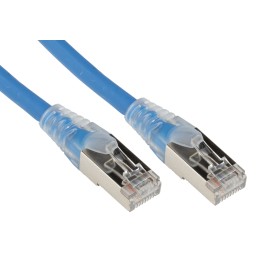 1 pcs - RS PRO Cat6 Male RJ45 to Male RJ45 Ethernet Cable, F/UTP, Blue LSZH Sheath, 2m