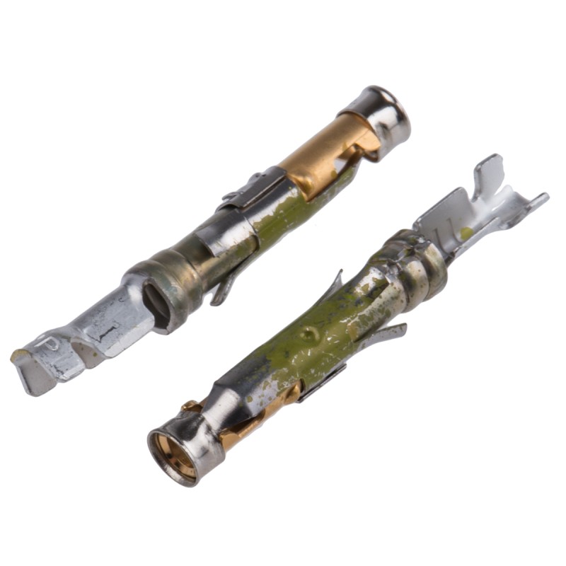 5 pcs - TE Connectivity Type III+ Series Female Crimp Terminal, 24AWG Min, 20AWG Max