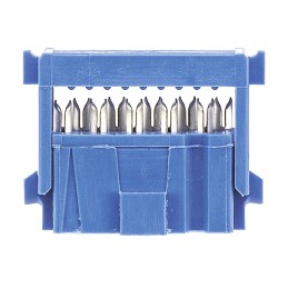 50 pcs - TE Connectivity 10-Way IDC Connector Socket for Cable Mount, 2-Row