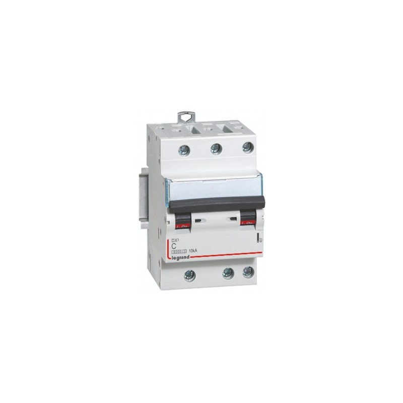 1 pcs - Legrand DX Range DX3 MCB, 3P, 20A Curve C, 10 kA Breaking Capacity