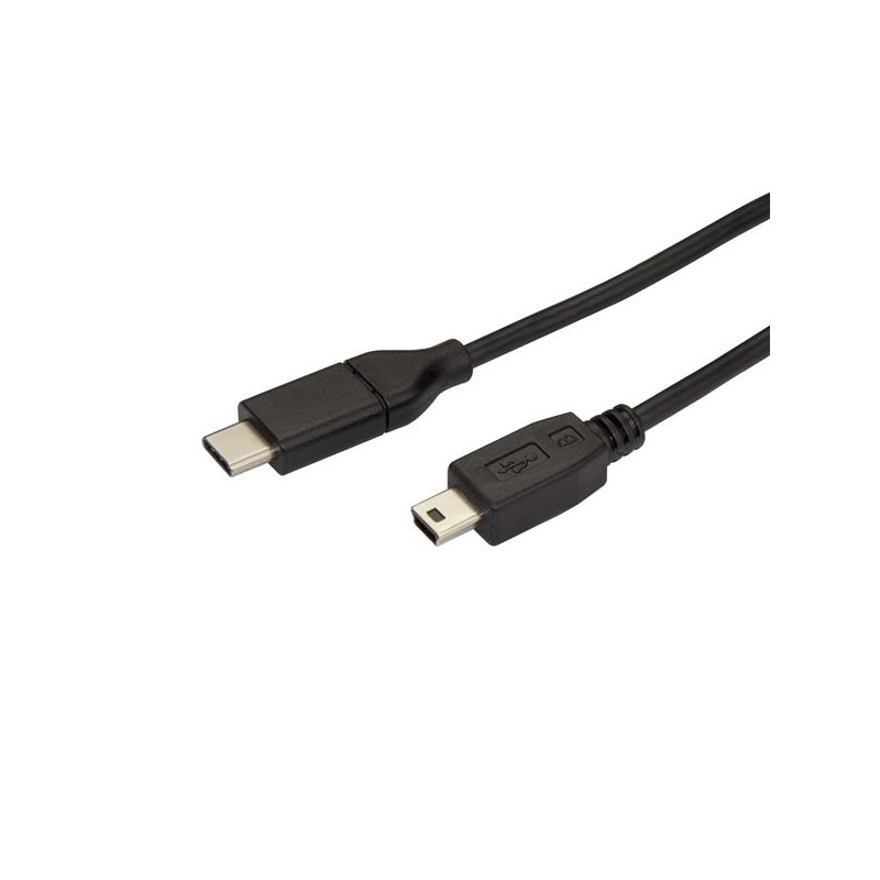 1 pcs - StarTech.com USB 2.0 Cable, Male USB C to Male Mini USB B Cable, 2m