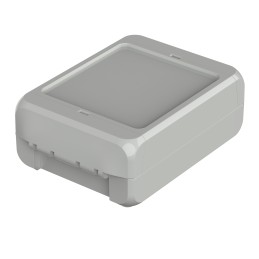 1 pcs - Bopla Bocube Series ABS General Purpose Enclosure, IP66, IP68, Flanged, 113 x 80 x 40mm